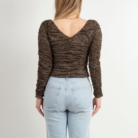 Third Form Ruched Top - Picture 2 of 8